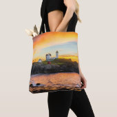 Leuchttürme | Nubble Lighthouse Maine Tasche (Von Nahem)