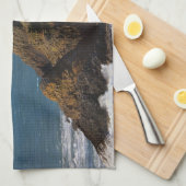 Leuchttürme | Oregon Coast Lighthouse Geschirrtuch (Viertel Falte)