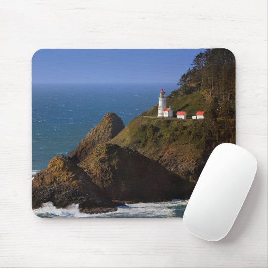 Leuchttürme | Oregon Coast Lighthouse Mousepad (Mit Mouse)