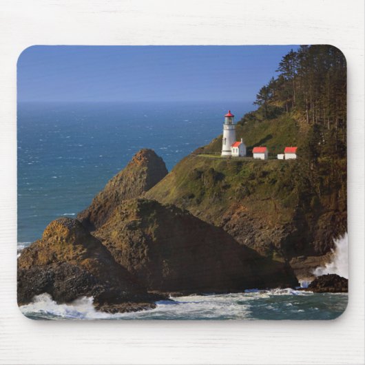 Leuchttürme | Oregon Coast Lighthouse Mousepad (Vorne)