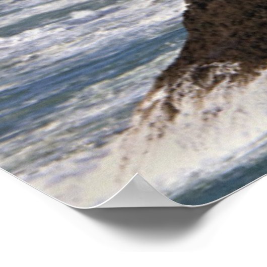 Leuchttürme | Oregon Coast Lighthouse Poster (Ecke)