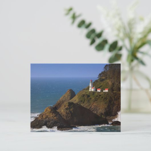 Leuchttürme | Oregon Coast Lighthouse Postkarte (Stehend Vorderseite)