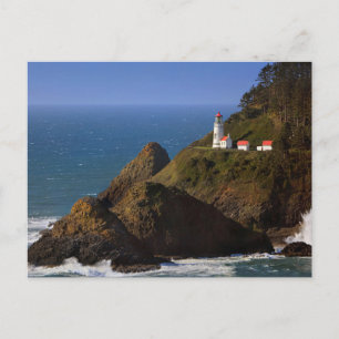Leuchttürme   Oregon Coast Lighthouse Postkarte