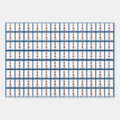 Leuchttürme Papierblätter Geschenkpapier Set (Vorderseite 3)