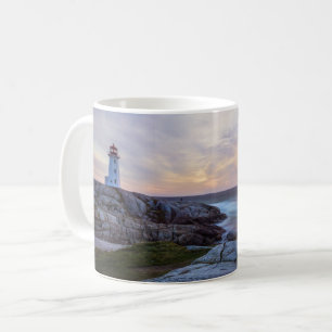 Leuchttürme   Peggy's Cove Lighthouse Nova Scotia Kaffeetasse