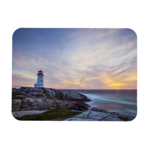 Leuchttürme Peggy's Cove Lighthouse Nova Scotia Magnet