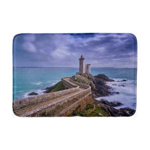 Leuchttürme   Petit Minou Lighthouse Frankreich Badematte