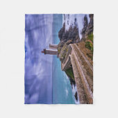Leuchttürme | Petit Minou Lighthouse Frankreich Fleecedecke (Vorderseite)