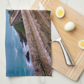 Leuchttürme | Petit Minou Lighthouse Frankreich Geschirrtuch (Viertel Falte)