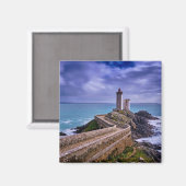 Leuchttürme | Petit Minou Lighthouse Frankreich Magnet (Vorderseite/Rückseite)
