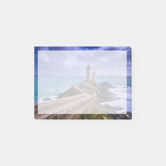 Leuchttürme | Petit Minou Lighthouse Frankreich Post-it Klebezettel (Vorderseite)