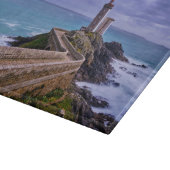 Leuchttürme | Petit Minou Lighthouse Frankreich Schneidebrett (Ecke)