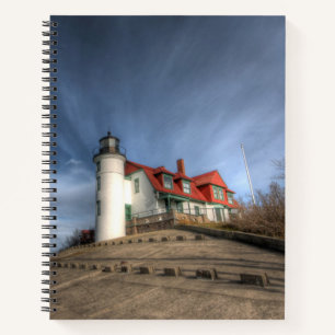 Leuchttürme Point Betsie Lake Michigan Notizblock