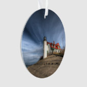Leuchttürme | Point Betsie Lake Michigan Ornament (Vorderseite)