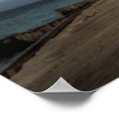 Leuchttürme | Point Betsie Lake Michigan Poster (Ecke)