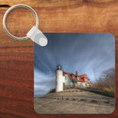 Leuchttürme | Point Betsie Lake Michigan Schlüsselanhänger (Vorderseite)