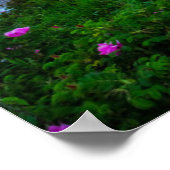 Leuchttürme | Point Lighthouse Bristol Maine Poster (Ecke)