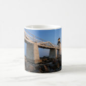 Leuchttürme | Port Clyde Maine Lighthouse Kaffeetasse (Mittel)