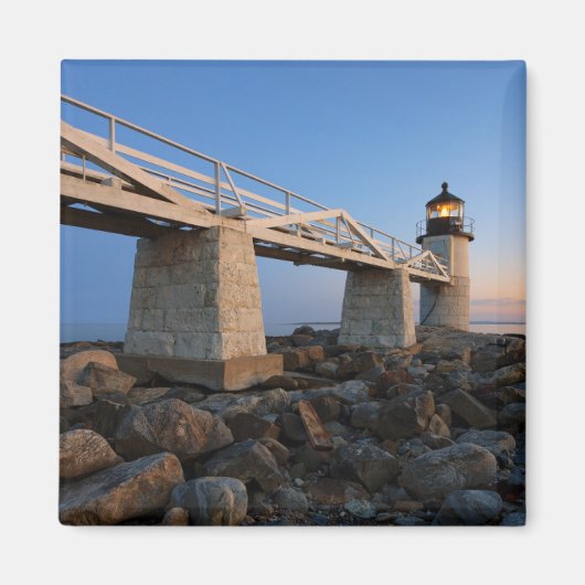 Leuchttürme | Port Clyde Maine Lighthouse Magnet (Vorne)