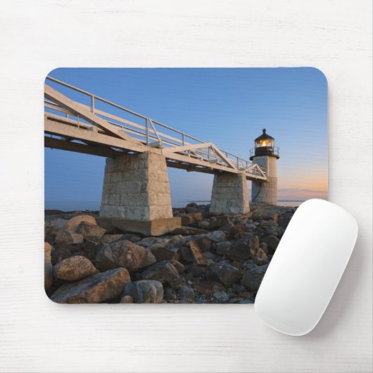 Leuchttürme | Port Clyde Maine Lighthouse Mousepad (Mit Mouse)