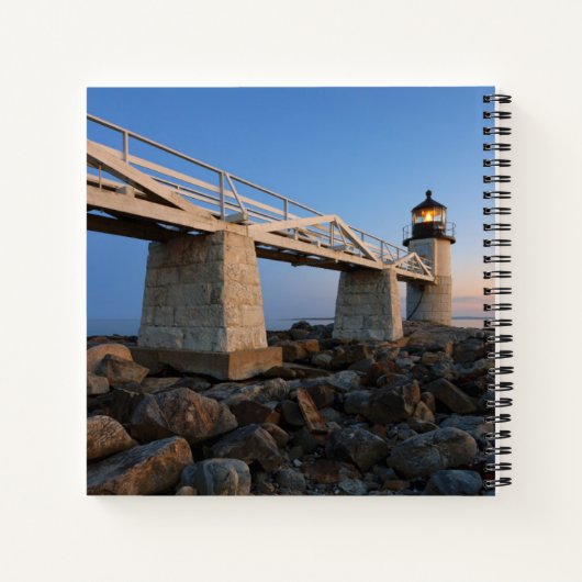 Leuchttürme | Port Clyde Maine Lighthouse Notizblock (Rückseite)