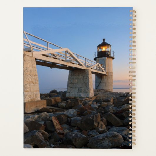 Leuchttürme | Port Clyde Maine Lighthouse Planer (Rückseite)