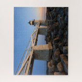 Leuchttürme | Port Clyde Maine Lighthouse Puzzle (Vertikal)
