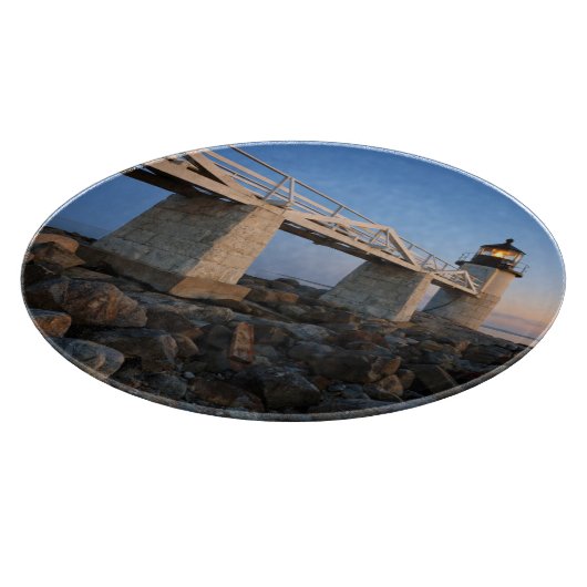 Leuchttürme | Port Clyde Maine Lighthouse Schneidebrett (Ecke)