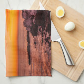 Leuchttürme | Portland Head Cape Elizabeth Maine Geschirrtuch (Viertel Falte)