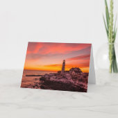 Leuchttürme | Portland Head Cape Elizabeth Maine Karte (Vorderseite)