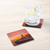 Leuchttürme | Portland Head Cape Elizabeth Maine Rechteckiger Pappuntersetzer (Vor Ort)