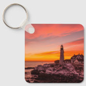 Leuchttürme | Portland Head Cape Elizabeth Maine Schlüsselanhänger (Vorderseite)