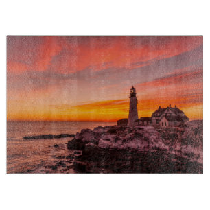 Leuchttürme Portland Head Cape Elizabeth Maine Schneidebrett