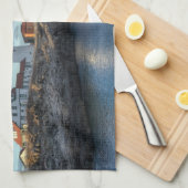 Leuchttürme | Portland Head Light Lighthouse Geschirrtuch (Viertel Falte)