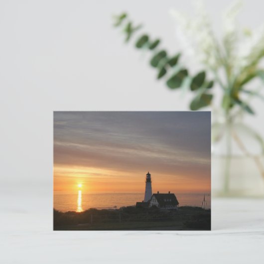 Leuchttürme Postkarte (Stehend Vorderseite)