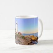 Leuchttürme | Rockport Lighthouse Maine Kaffeetasse (VorderseiteRechts)