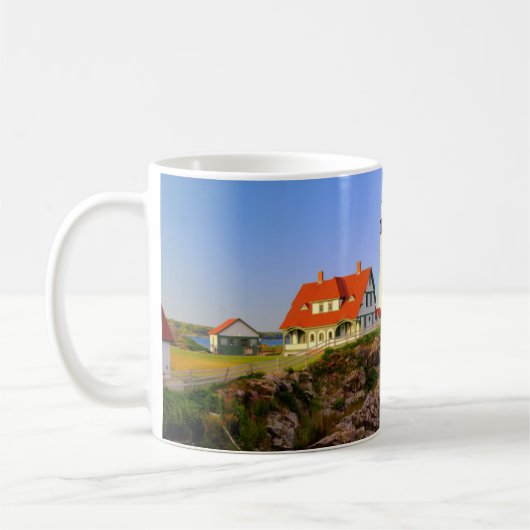 Leuchttürme | Rockport Lighthouse Maine Kaffeetasse (Links)