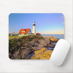 Leuchttürme   Rockport Lighthouse Maine Mousepad