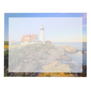 Leuchttürme   Rockport Lighthouse Maine Notizblock