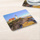 Leuchttürme | Rockport Lighthouse Maine Rechteckiger Pappuntersetzer (angewinkelt)