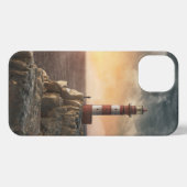 Leuchttürme | Rotweiße Leuchttürme iPhone Hülle (Rückseite (Horizontal))