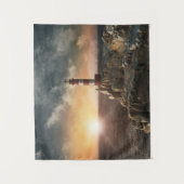 Leuchttürme | Rotweiße Leuchttürme Wandteppich (Vorderseite)