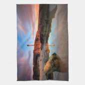 Leuchttürme | Sea Light Lossiemouth Schottland Geschirrtuch (Vertikal)