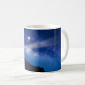 Leuchttürme | Starry Night Lighthouse Kaffeetasse (VorderseiteRechts)