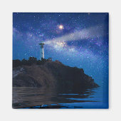 Leuchttürme | Starry Night Lighthouse Magnet (Vorne)