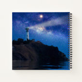 Leuchttürme | Starry Night Lighthouse Notizblock (Rückseite)