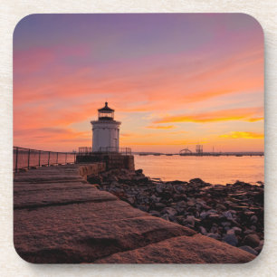 Leuchttürme Südportland, Maine Getränkeuntersetzer