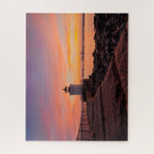 Leuchttürme | Südportland, Maine Puzzle (Vertikal)