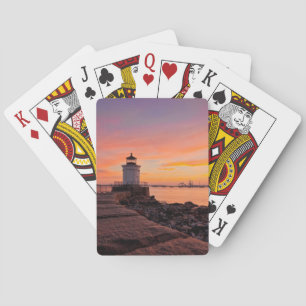 Leuchttürme   Südportland, Maine Spielkarten