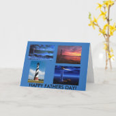 Leuchttürme Vatertagskarte Karte (Gelbe Blume)